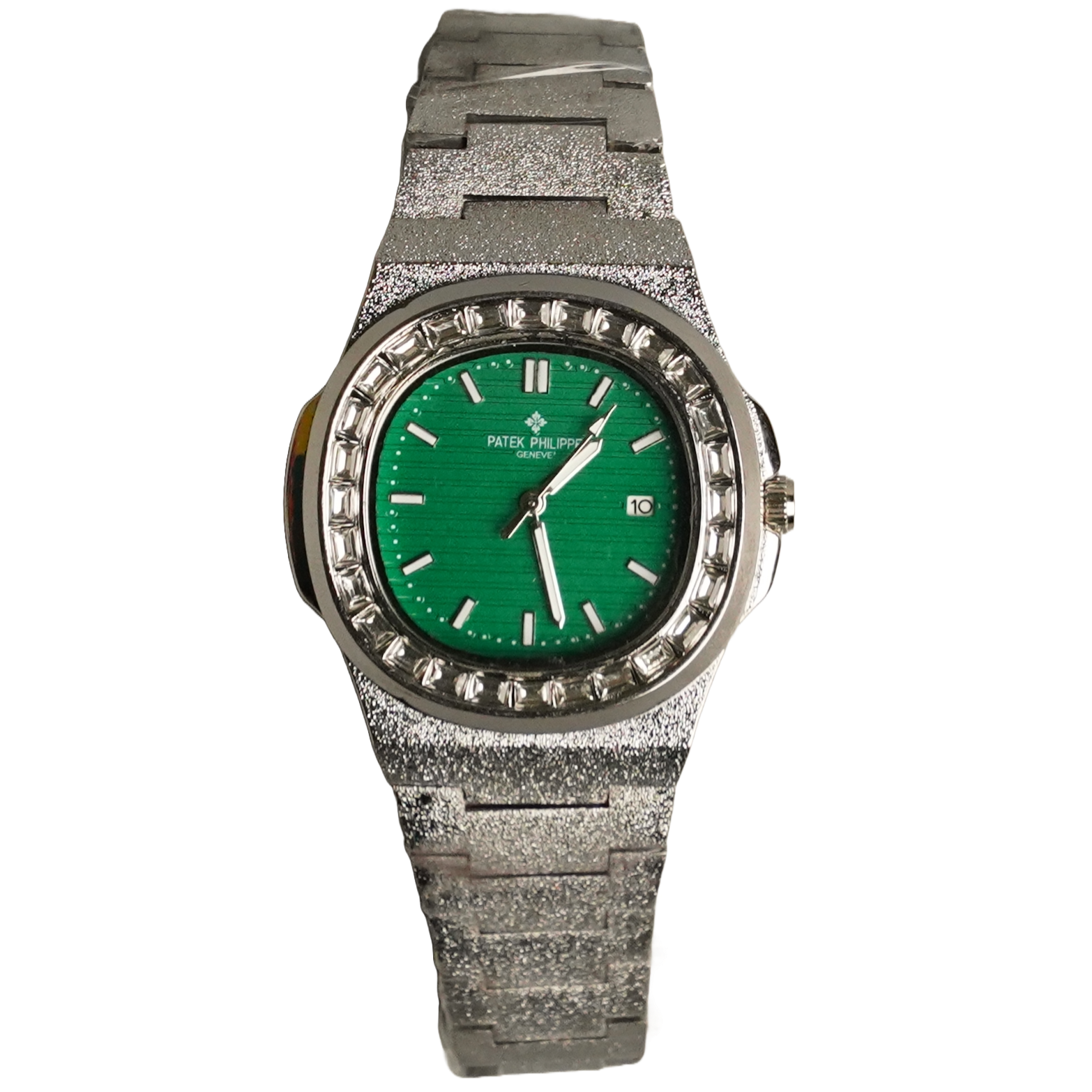 Patek_Philippe_Nautilus_ Green_Dial_ice_doted-3