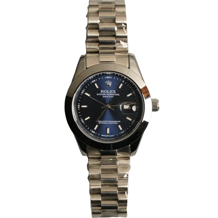 Rolex Datejust – Classic Stainless Steel blue by times king