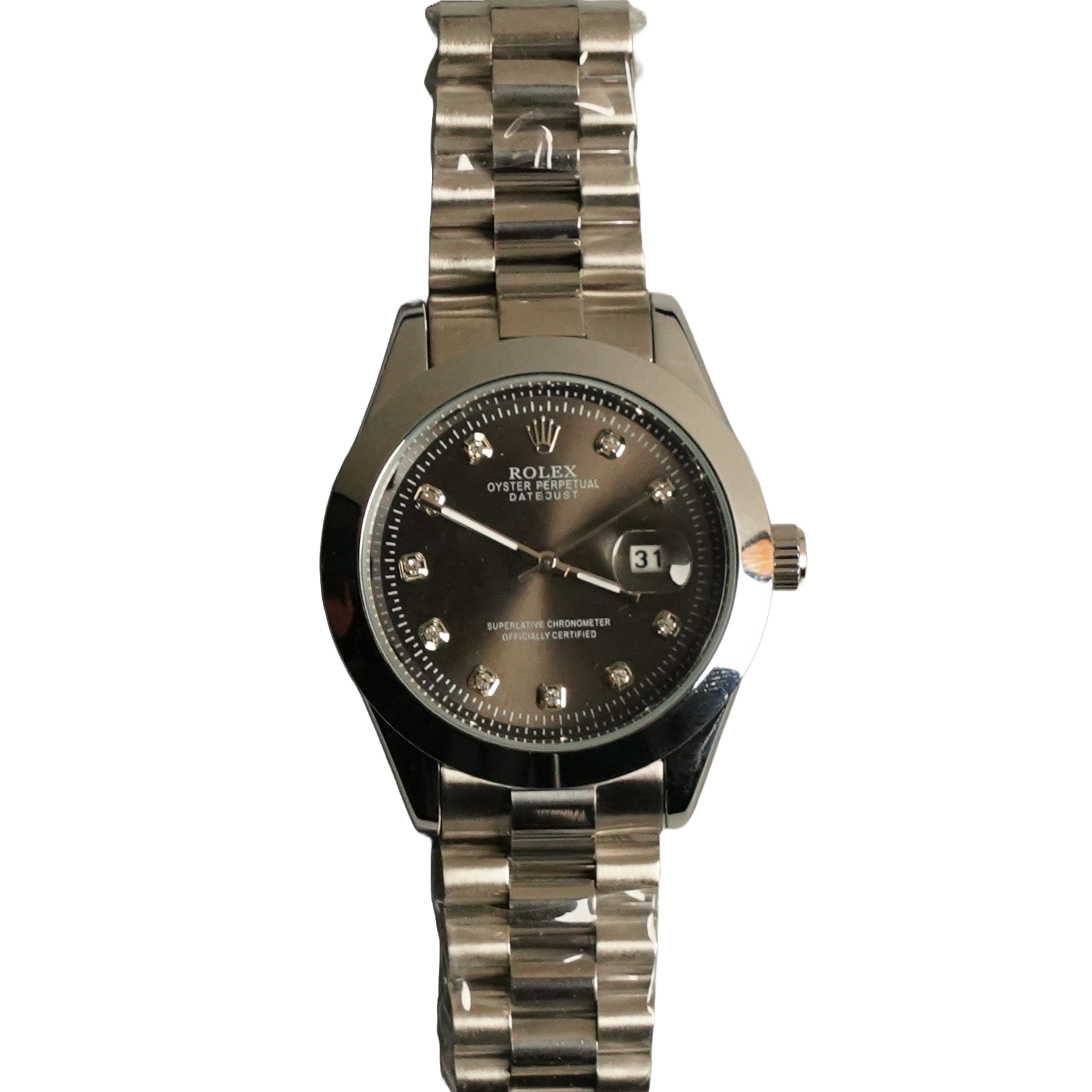 Rolex Datejust – Classic Stainless Steel brown by times king