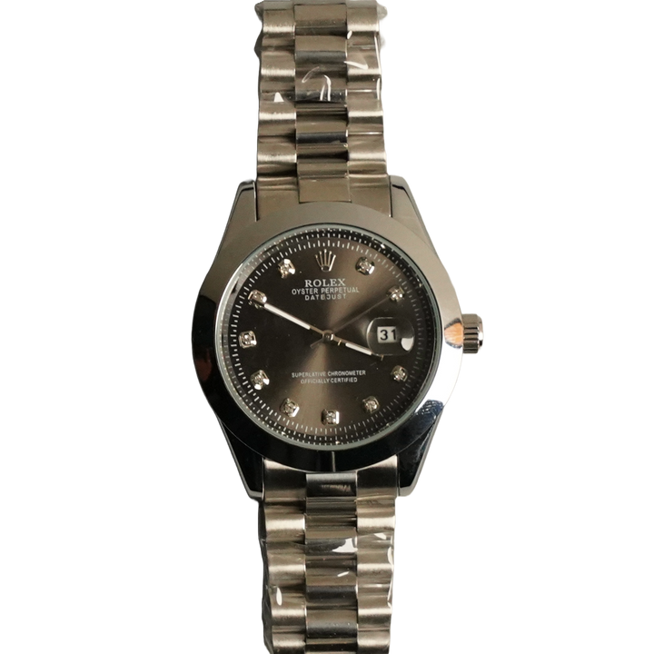 Rolex Datejust – Classic Stainless Steel brown by times king