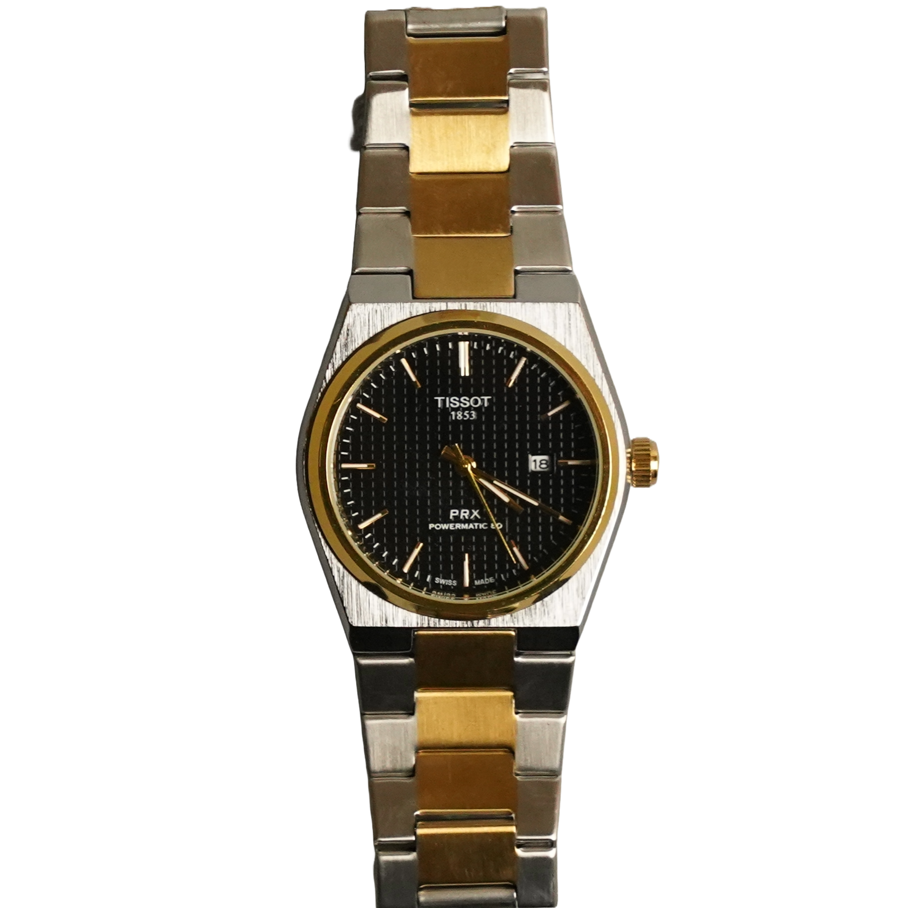Tissot PRX Powermatic 80 black dail  by times king